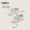 Safiya/索菲娅2024秋 新款圆头拼色透气百搭松糕厚底休闲板鞋 SF43112100 商品缩略图0