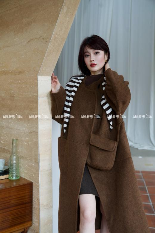 【门店同款】ENJOY冬季柔韧与共光年之外配包大衣 159496642 商品图2