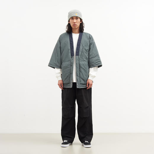 吃茶去chichaqu24秋冬3M新雪丽棉服道袍民族风宽松日系复古男女 商品图1