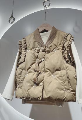 【 MOMOCO儿童】B8F | MOMOCO童装女小童羽绒马甲