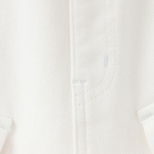 巴拉巴拉童装女童裤子冬装中大童加绒牛仔长裤儿童阔腿裤甜酷纯色 商品图3