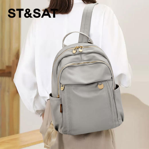 星期六简约百搭大容量通勤电脑包SSC521A218 商品图1