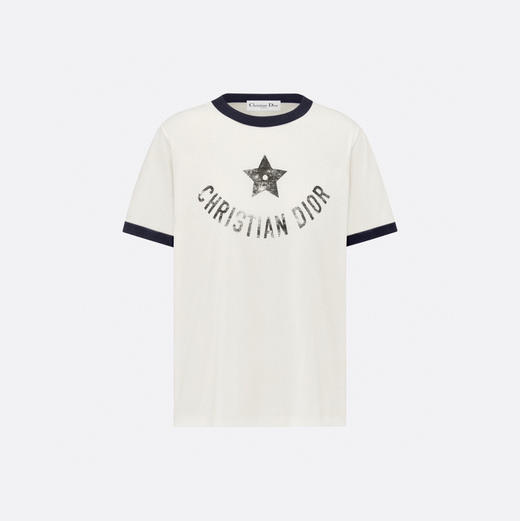 DR-T 幸运星印花T恤 商品图0