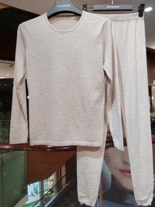 【100%山羊绒】SCHIESSER德国舒雅 铂雅女装圆领100%山羊绒保暖套装90/20380W 商品图6