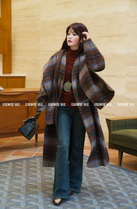 【门店同款】ENJOY秋季复古显瘦微喇裤 159203547