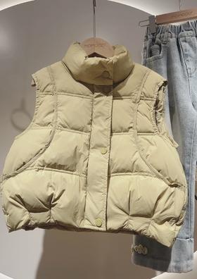 【 MOMOCO儿童】B8F | MOMOCO童装女小童羽绒马甲