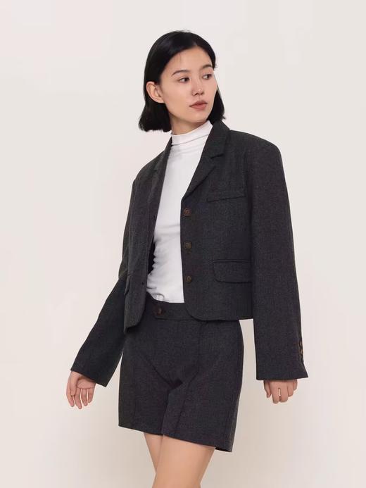 LIVINGTOWN/LT羊毛短款西服 商品图3