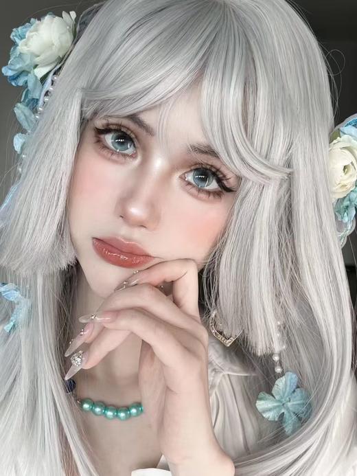 『日抛大直径』YUKICON-梦幻泡泡蓝-14.5mm【日抛 0-800度 无525/575】 商品图3