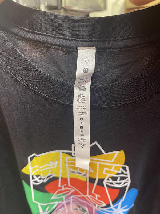 LULULEMON/露露乐檬 All Yours 女士匹马棉宽松印花圆领短袖T恤 商品图3