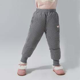 笛莎Deesha女童棉裤2024冬季新款女宝宝棉裤束脚裤