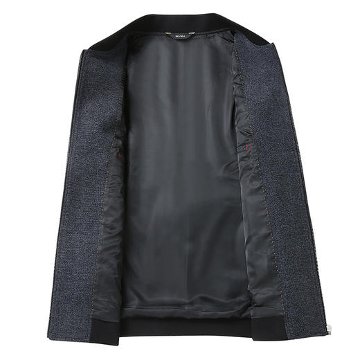 【新款DWP】大依优型大码棒球领夹克外套加肥加大肥佬休闲商务上衣男士胖子弹力 商品图8