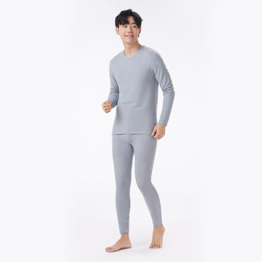 都市丽人都市锋尚保暖衣强暖套装轻羽绒厚男士保暖衣套装FWT2A9 商品图2