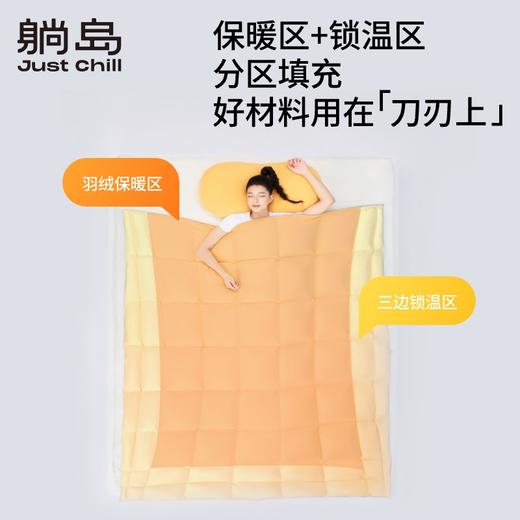 躺岛®️阳光绒绒高效分区复合羽绒被 商品图4