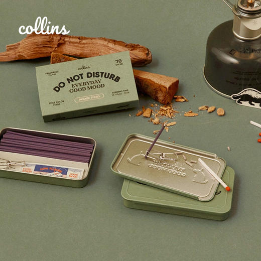 Collins天然线香礼盒，家用卧室安神助眠持久香薰 商品图6