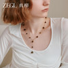 ZEGL设计师晨曦系列天然虎眼石项链女款2024新款轻奢小众颈链配饰 商品缩略图3