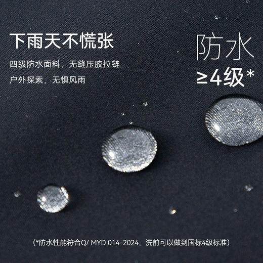 十如仕梭织防水三合一加绒保暖城市户外冲锋衣-OW07 商品图10