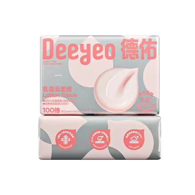 德佑乳霜云柔纸面巾100抽*5-格鲁比第12届孕婴童展（20周年庆）专享秒杀，12月13日-12月14日上饶国际大酒店活动现场核销，超时未核销自动退款