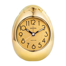 【多样屋专柜】多样屋专柜丽声创意不倒翁夜光闹钟静音可爱闹铃学生儿童卧室床头闹表9.3cm