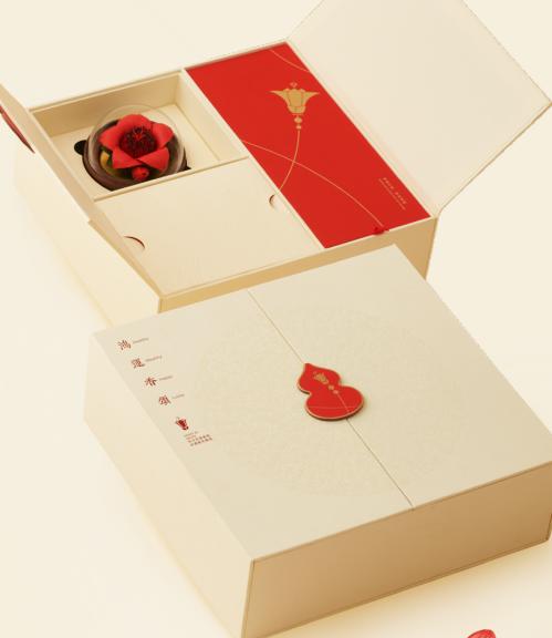 非遗瓷花花香挂礼盒 鸿运香颂伴手礼 商品图1