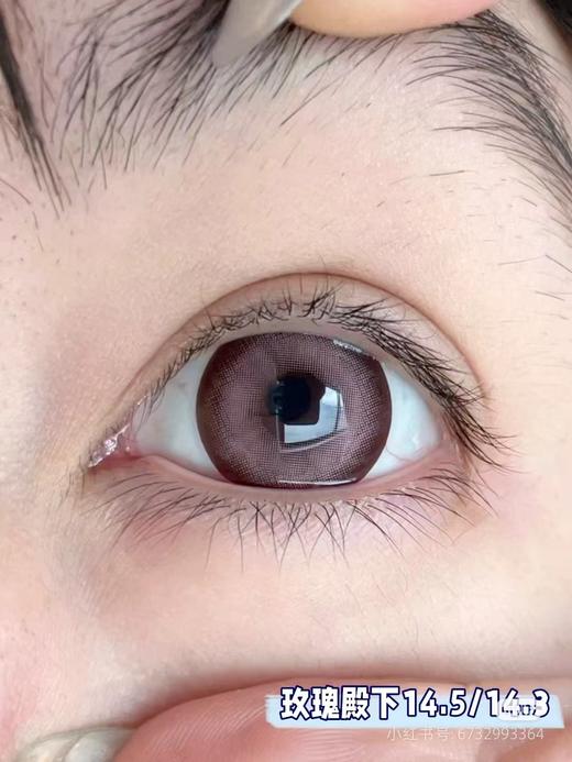 【本店实拍】粉色芭比偏大着色系列-6款-14.5mm-着色14.4mm【年抛/半年抛 度数0-1000度 无525/575 】 商品图7