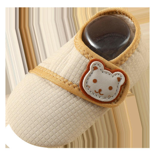 【卡通软底防滑隔凉学步鞋】宝宝地板鞋春秋季卡通魔术贴袜套儿童室内居家 商品图4