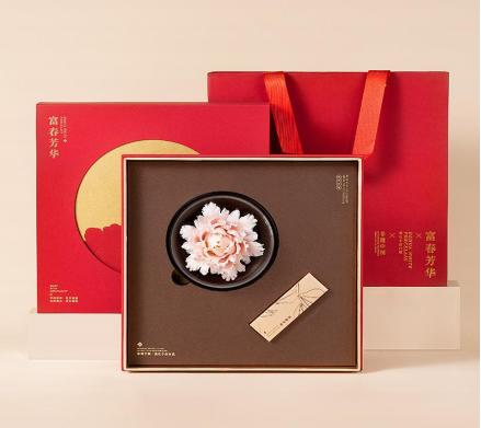 非遗瓷花香薰礼盒-富春芳华伴手礼 商品图0