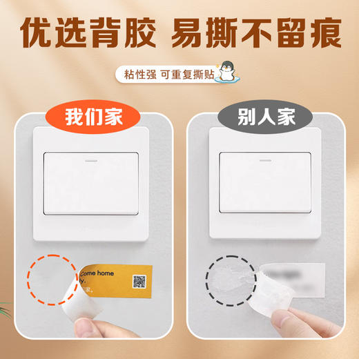 墨点文创 家庭情景英语贴纸 英语口语句子日常生活启蒙单词女孩儿童卡通便利贴幼儿园可爱标签贴防水粘贴不留痕便签纸 商品图6