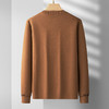 【舒适】【加绒半高领】【新款DDS】大依优型大码男装羊毛衫绵羊毛针织衫打底线衣套头纯色上衣男士胖子 商品缩略图2