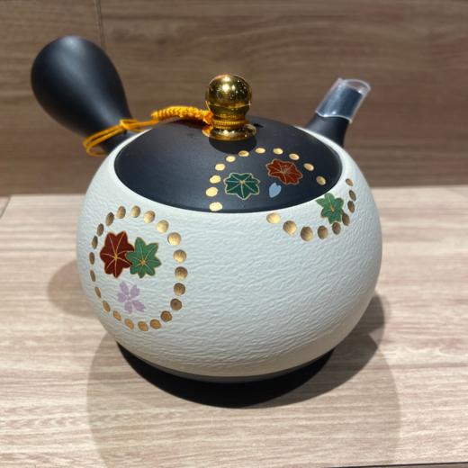 常滑烧白雪手绘茶壶240cc（昭萠作）【不支持补差，非质量问题不退不换】S 商品图0