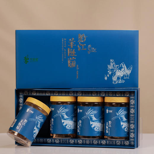 农掌柜重庆*北纬30黔江特产羊肚菌160g礼盒装滋补品鸡汤伴侣鲜香 商品图1