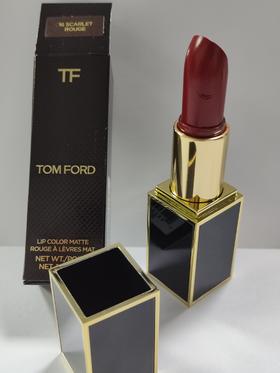 【特价清仓】美国Tom Ford/TF汤姆福德黑管口红#16哑光（口红膏体上被刮蹭到，有瑕疵，请谨慎下单）