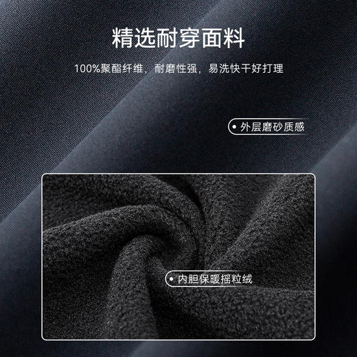 十如仕梭织防水三合一加绒保暖城市户外冲锋衣-OW07 商品图12