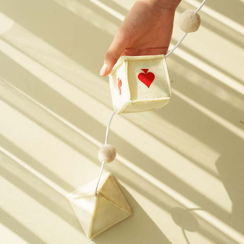 CatS特别定制:一串云 爱情鸟 麻绳毛毡猫玩具高定版限量供应 包邮