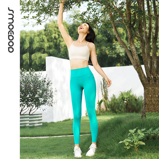 2024秋冬款SMOEDOD/水沐伊朵高弹收腹健身运动瑜伽裤女裸感简约高街外穿6591 商品图4