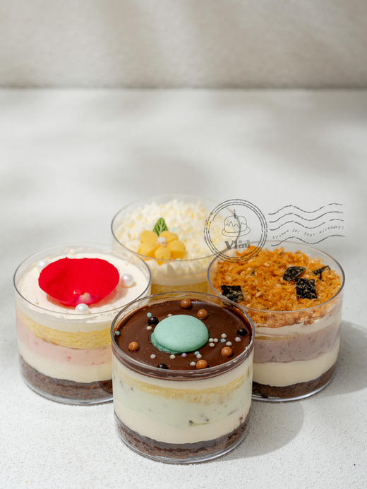 NEW糯糯杯下午茶组合（榴莲|肉松|新薄荷生巧|百利甜） 商品图2