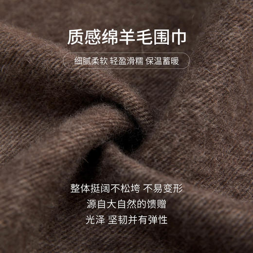 万事利“絮语”羊毛围巾 商品图3