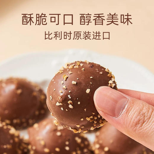 比利时丹卓牛奶巧克力涂层榛子酱饼干95g 商品图1