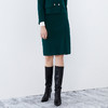 EITIE爱特爱冬季新款通勤显瘦高腰气质优雅包臀半身裙女裙7606313 商品缩略图2