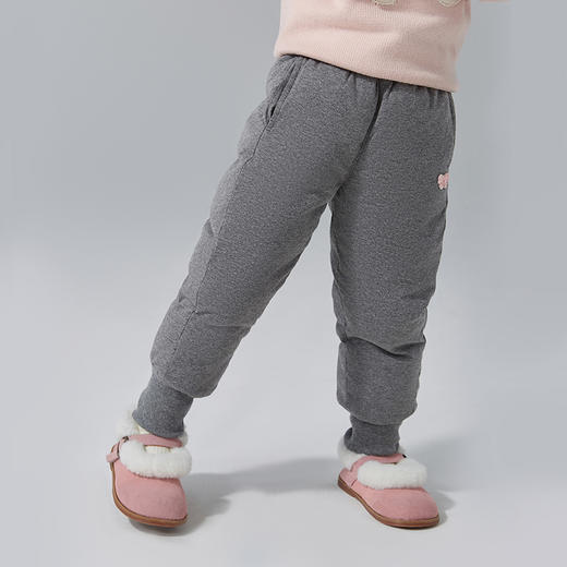 笛莎Deesha女童棉裤2024冬季新款女宝宝棉裤束脚裤 商品图1