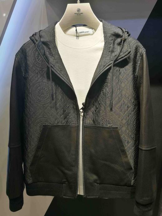 4F帕古茨拼皮茄克 商品图0