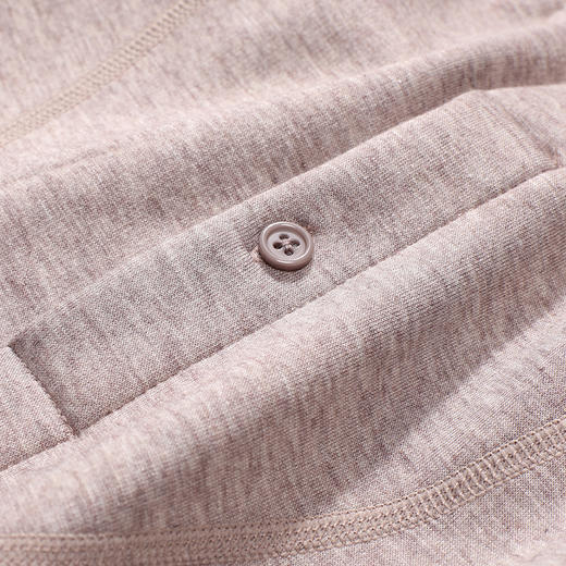 都市丽人都市锋尚保暖衣强暖套装德绒提花复合绒厚男士保暖衣套装FWT2A5 商品图5