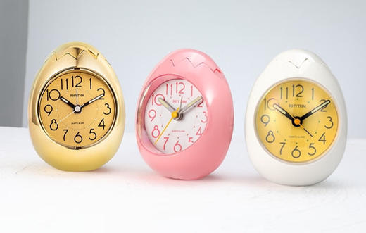 【多样屋专柜】多样屋专柜丽声创意不倒翁夜光闹钟静音可爱闹铃学生儿童卧室床头闹表9.3cm 商品图5