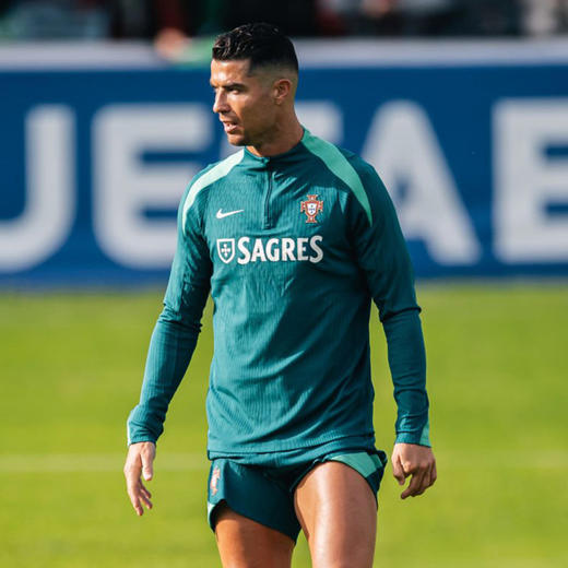 小李子耐克葡萄牙DRIFIT半拉链ADV长袖C罗同款训练服 商品图1