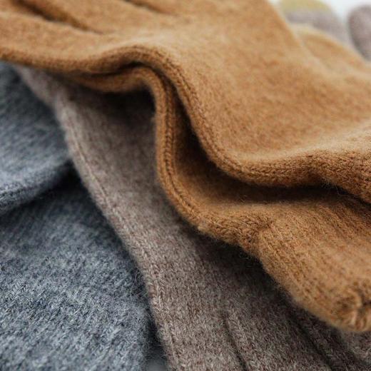 女款羊毛手套保暖可触屏冬季骑行防风防寒运动健身针织手套女新款爆款小红书同款 商品图1