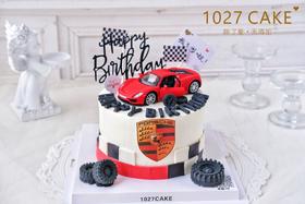 1027 Cake |  跑车主题  保时捷