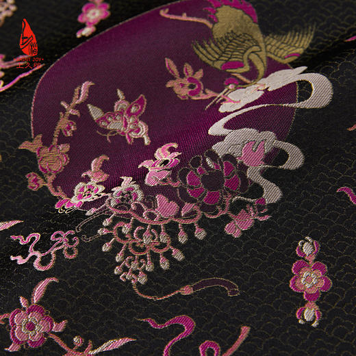 SAINTJOY/上久楷女式宋锦马甲  鹤蝶四季花纹锦 CY1044207008 商品图9