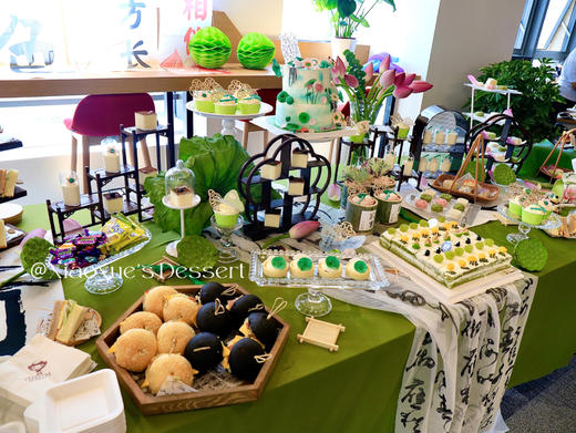 荷你有约，荷花主题甜品台 商品图8