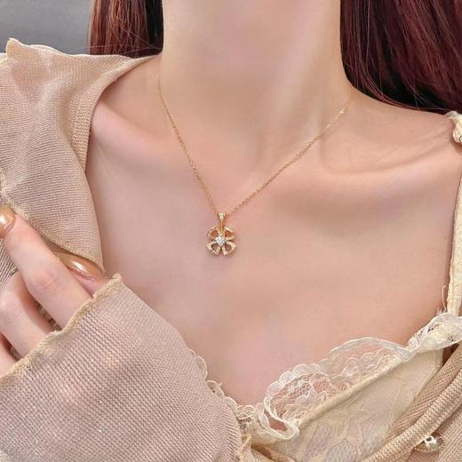 宝格丽新款Fiorever咏绽系列罗马之花项链39.5-42cm两档佩戴（XTY） 商品图0