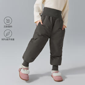 笛莎Deesha 女童裤子2024冬季新款女童束脚羽绒裤