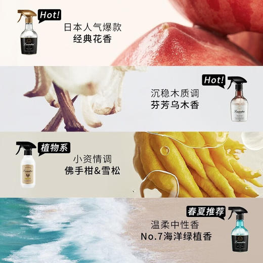 朗德林（Laundrin）日本进口衣物除味喷雾祛除异味清新空气 商品图2